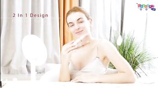(1200 pkr with delivery charges contact 03200298166)  2 In 1 New Facial Hair Remover Portable Eyebrow Trimmer For Women