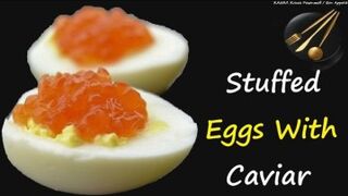 Stuffed Eggs With Caviar