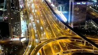 Dubai night view