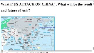 US China Rivalry in Pacific Ocean and Indian Ocean and Future of Asia