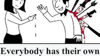Every person has a problem, but not everyone shows it off.