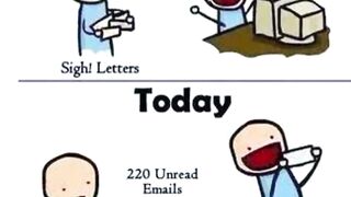 Letters vs. Mail