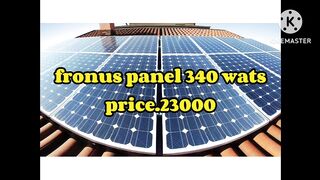 Solar system 3.4 kva system complete information