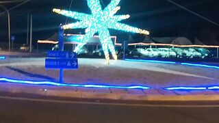 Light in our city, beautiful star⭐ light, Christmas lights