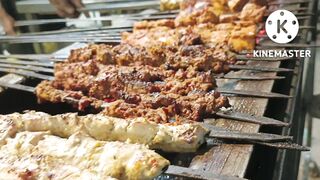 Ghousia street food Karachi | grilled chargha