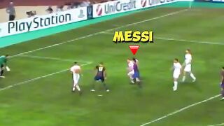 When Messi lose control