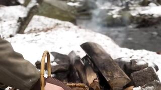 Making meals outdoors