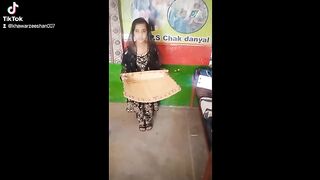Little Girl representing her culture