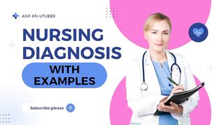 Nursing diagnosis// with Examples