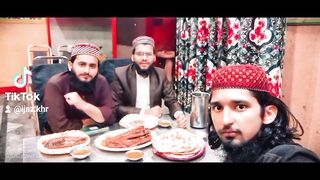 With friends