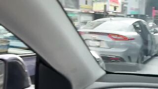 Bored in traffic