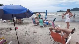 Balneario Camboriu Beach. Enjoy prtty girls life rest video