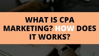 The Secret to Making Money with CPA Marketing