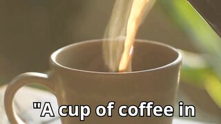 morning coffee
