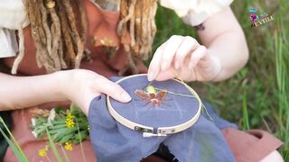 Machine Embroidery How it's works