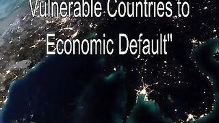 2024's Most Vulnerable Countries to Economic Default #countries