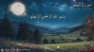 Surah Al-Fatihah (The Opener)- Arabic, English and Urdu.