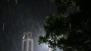 Most beautiful Quran voice in rainy night ????❤️????