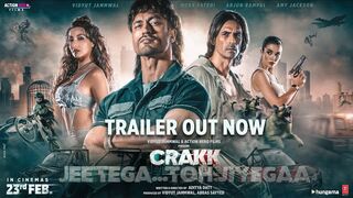 Crakk - Jeetegaa Toh Jiyegaa _ Official Trailer _ Vidyut Jammwal, Arjun R, Nora F _ Aditya D _ Amy J
