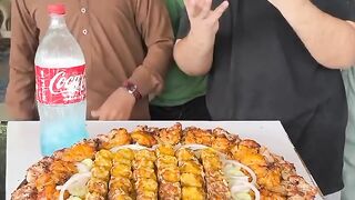 Flip the bottle and eat food