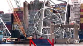Massive Baltimore bridge cleanup continues.