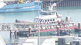 Channel crossings_ More than 5,000 people have arrived in UK on small boats in 2024.