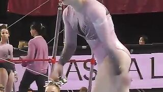 Adelle Speck Floor Exercise 2023 Nastia Liukin Cup Slow Motion #shorts 3