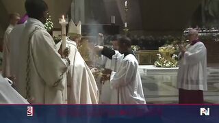 Pope Francis commences Easter weekend amid health concerns.