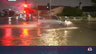 Rain and snow pound the West Coast ahead of Easter holiday.