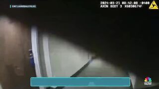 Florida hotel shootout captured on camera.