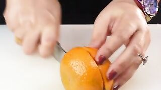 Home made jam orange