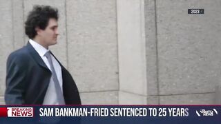 Former crypto king Sam Bankman-Fried sentenced to 25 years in prison.