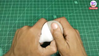 - How to make powerfull DJ Light at home using old LED Bulb Decoration light Dj light light_