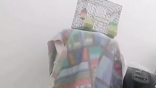 This cage is not empty