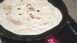 Perfect Roti making on electric stove