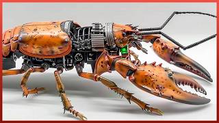 Manusia Mengubah Hewan Mati Menjadi Robot.