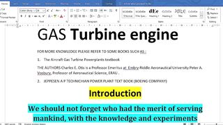 Gas Turbine Engine History