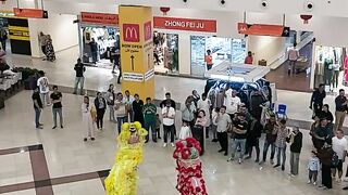 China dance Dubai dragon mart