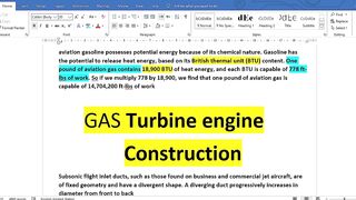 Gas Turbine Engine Construction
