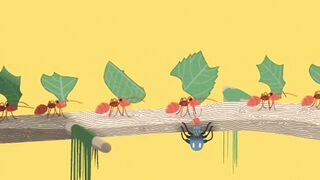 THE ANT Story | Kids Short Story | Cartoon Animated Story For Babies