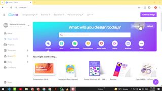 Canva Typography Design