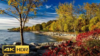 Nature beauty 4K HDR VIDEO with Relaxing Music  HDR Nature Beauty Video Dolby Vision 60fps