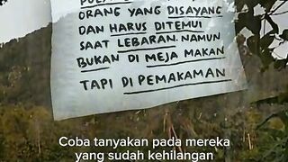 Hari raya idul fitri yang menyakitkan