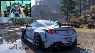 Toyota GR86 - Forza Horizon 5 Realistic Driving | Steering Wheel Gameplay