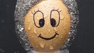 Chia seeds on Egg
