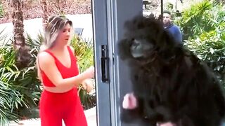 Prank with man