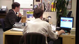 The Office S5EP11- The Duel