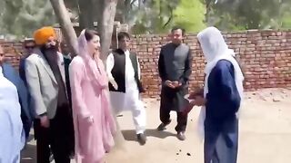 Politics aside, Maryam celebrating Easter with christians is a highly commendable act.