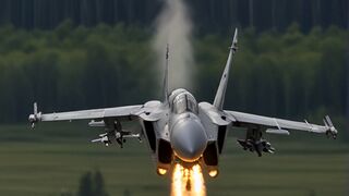 Sukhoi Su-35 Russian Fighter Jet