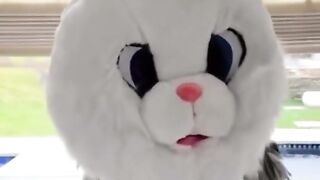 Bethenny Frankel dresses up as a bunny for Easter celebrations